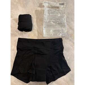 Bamboody Absorbent Period Underwear Boxer Briefs Black Size 4 XXS Leak Proof New